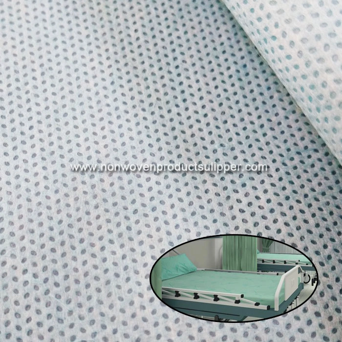 GR8-SMSBS 35gsm Spunbond Polypropylene Non Woven Bed Sheet