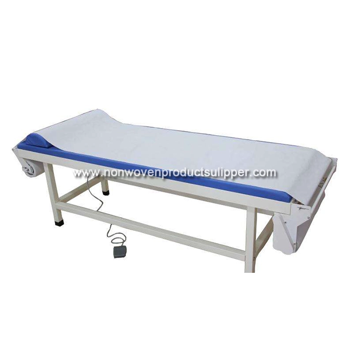 GT-CBS Customize Beauty Salon Massage Couch Table Bed Sheet Non woven Perforated Roll