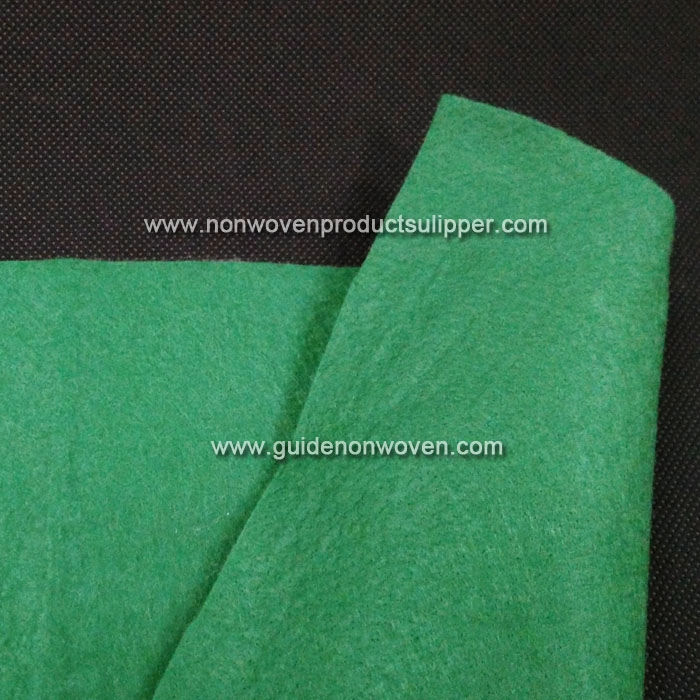PDSC-AG Army Green Color Needle Punch Non Woven Mat For Kids DIY Crafts