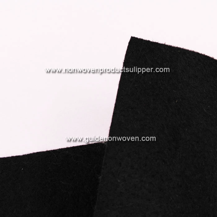 PDSC-B Black Color DIY Home Decor Crafts Needle Punch Non woven Felt Fabric