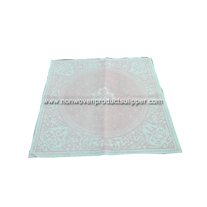 GT-WP01 Custom Printed 1/4 Airlaid Non Woven Fabric Cocktail Dinner Napkin On Sales