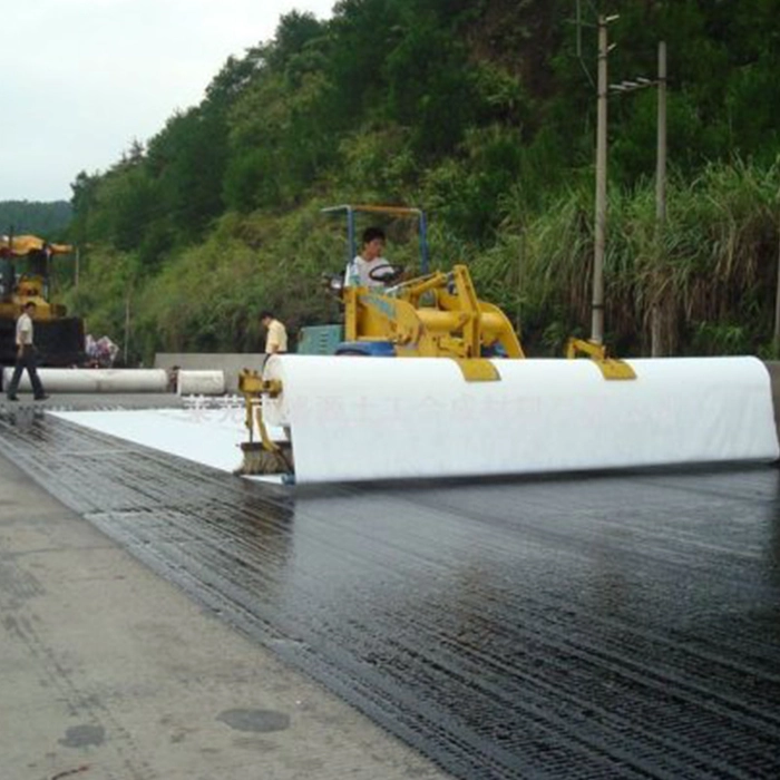 PET Short Fiber Non Woven Geotextile For Highway Construction