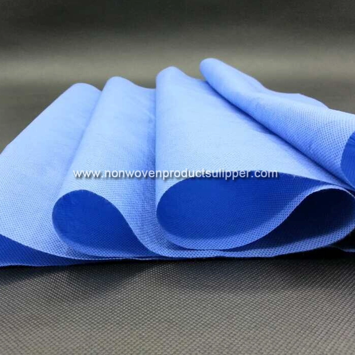 Blue Color Anti-blood SMS Medical PP Non Woven Fabric Wholesale