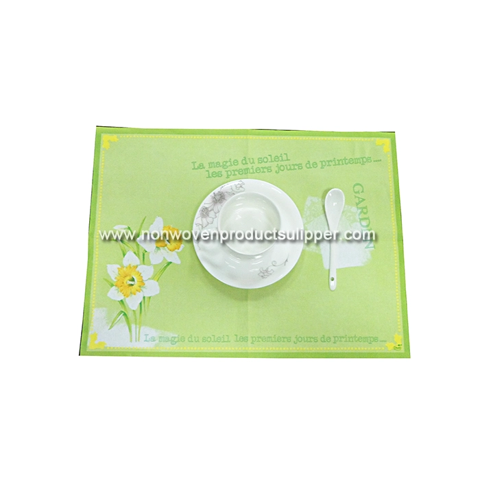GT-PR01 Wholesale 40x40 Printing Colorful Soft 100% Non Woven Fabric Dining Napkin On Sales