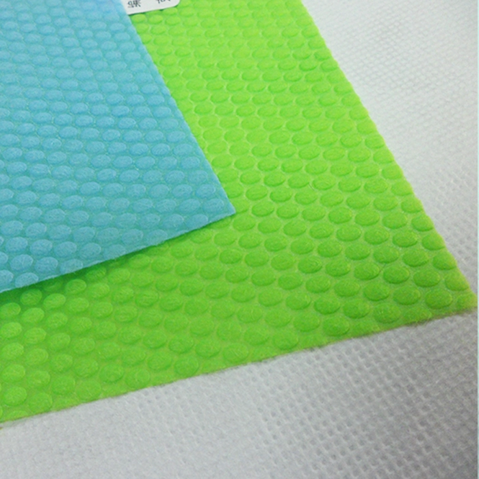 Embossed Polypropylene Non Woven Fabric Spunbond Nonwovens Factory