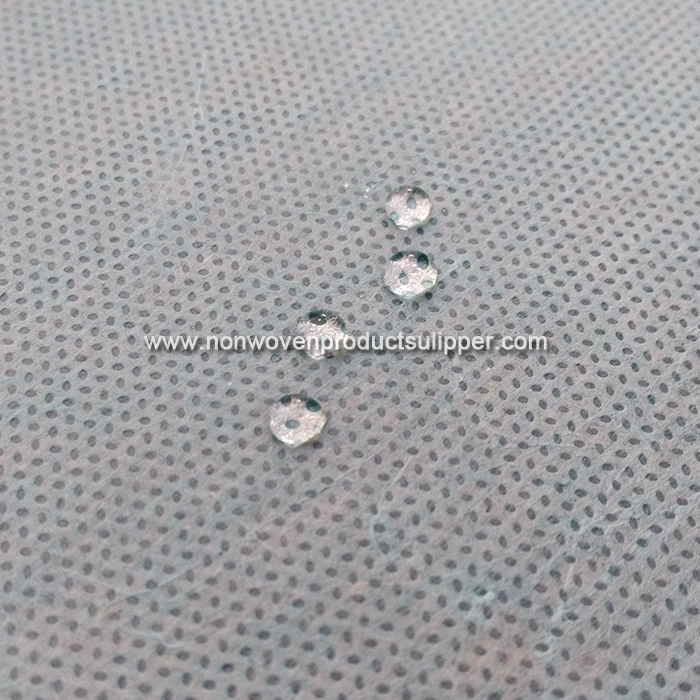 China Supplier GR3# Green 25 gsm Waterproof SMS Non Woven Medical And Health Materials
