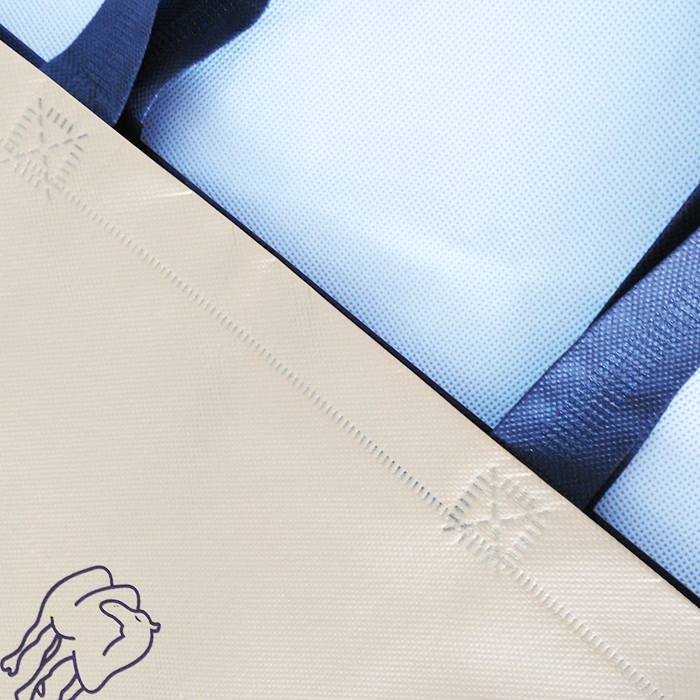 Shopping Bag Manufacturer Logo Printed Non Woven Handle Shopping Bag