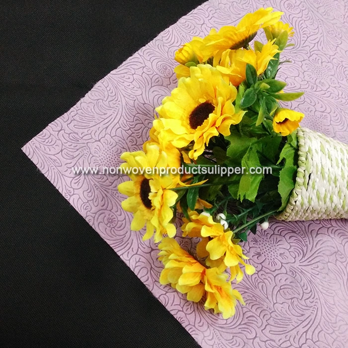 New Embossing GTRX-PI01 Polypropylene Spunbonded Non Woven Floral Wrapping Materials For Flower Shop