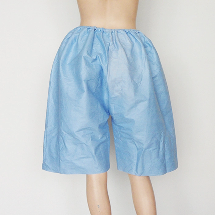Blue Spunlace Nonwoven Fabric Men Boxer Disposable Boxer Supplier