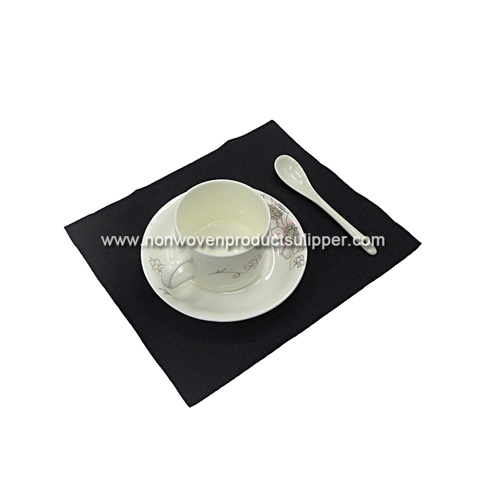 GT-BL01 China Manufacturer Air-laid Non Woven Customized Logo Design Restaurant Wedding Dining Decoration Placemat