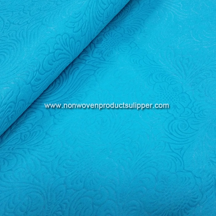 New Embossing GTRX-INBL01 PP Spunbonded Non Woven Floral Packing Fabric For Festive Decorations