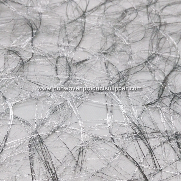 GTDL1001-B Silver Color Floss Non Woven Fabric For Dinner Coffee Table Plate Mat