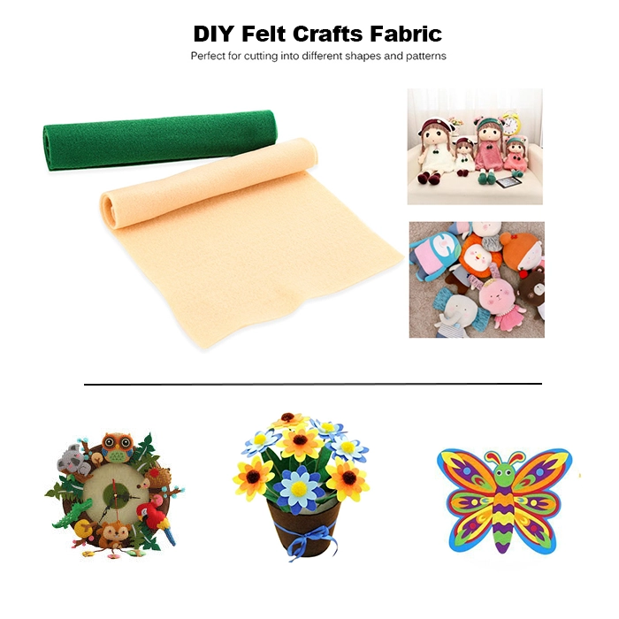 Felt Crafts Supplier, Color Nonwoven Polyester Felt Crafts, Diy Crafts Factory In China