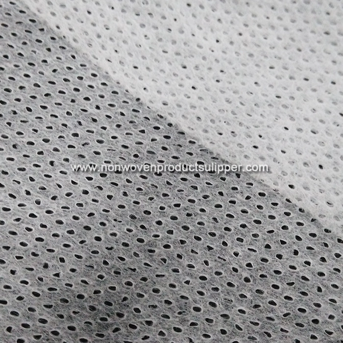 Wholesale GT-M-PPSB-W01P Soft Hydrophilic Perforated Polypropylene Spunbond Nonwoven Fabric For Female Sanitary Napkins