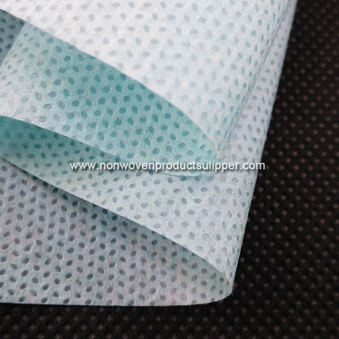 China Manufacturer GR3#-SMS 25 gsm Hydrophobic PP SMS Non Woven Fabric For Disposable Bedsheet