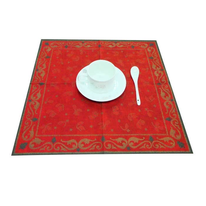 Paper Tablecloths Manufacturer, Christmas Theme Non woven Paper Tablecloths, Disposable Christmas Tablecloths Vendor In China