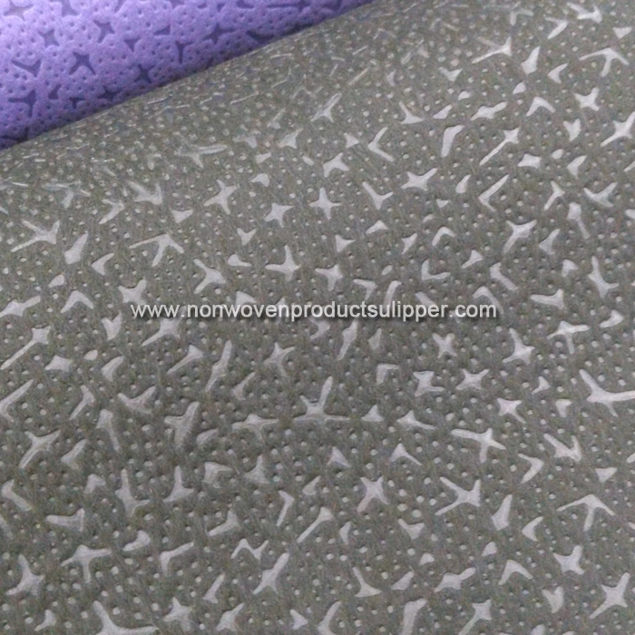 GTRX-B01 Black Color New Embossing PP Spunbond Non Woven Fabric For Disposable Tableware Mat Wholesale