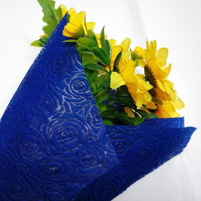 Gift Flower Wrapping Packaging Paper Nonwoven Linen Fabric