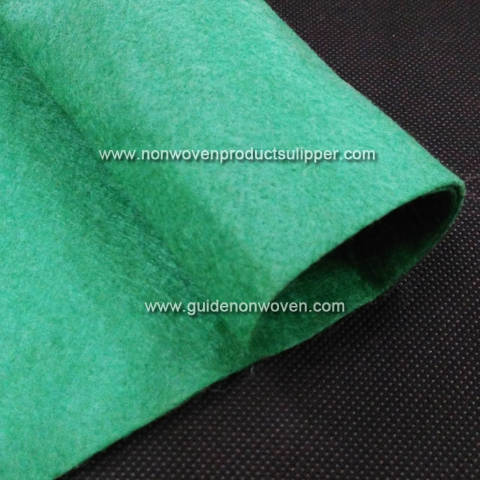 PDSC-AG Army Green Color Needle Punch Non Woven Mat For Kids DIY Crafts