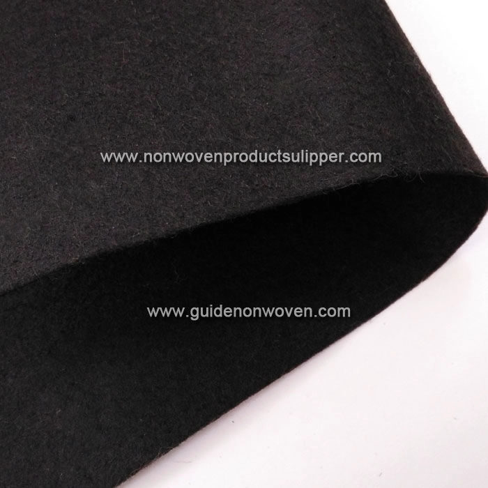 PDSC-B Black Color DIY Home Decor Crafts Needle Punch Non woven Felt Fabric