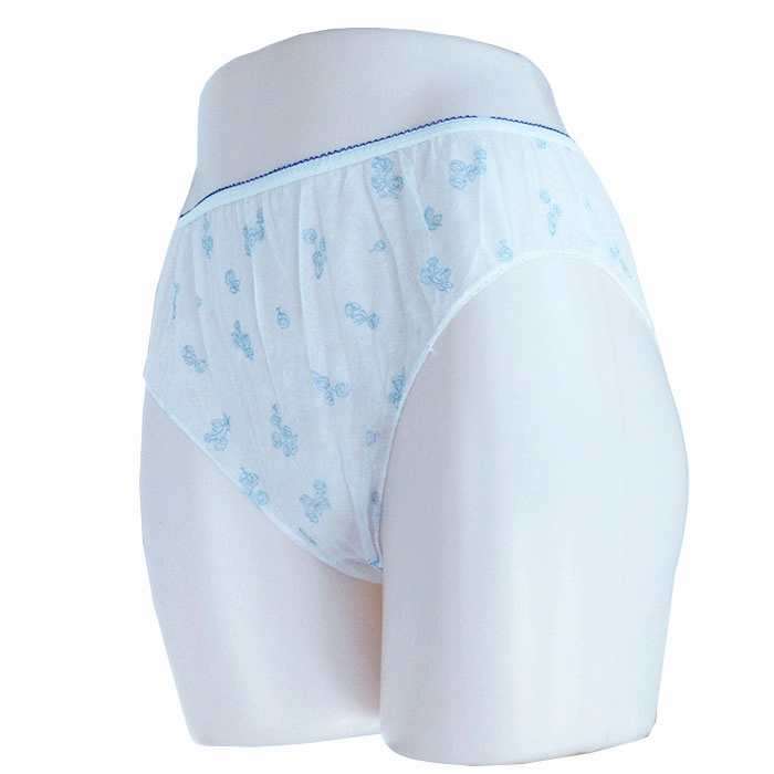 Tek Kullanımlık Bayan Külot Unisex Nefes SPA Masaj Hastanesi Külotlu Üretici