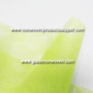 China GTTNp-tg Tender Green Color  Polyester Spunbond Non Woven Fabric For Flower Shop Packing manufacturer