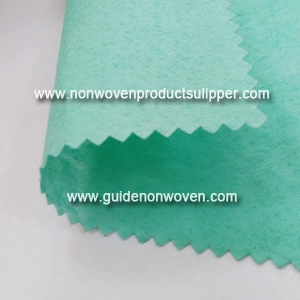 China MBDg80gsm Green Color Polyester Needle Punch Non Woven Fabric For DIY manufacturer