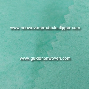 China MBDg80gsm Green Color Polyester Needle Punch Non Woven Fabric For DIY manufacturer