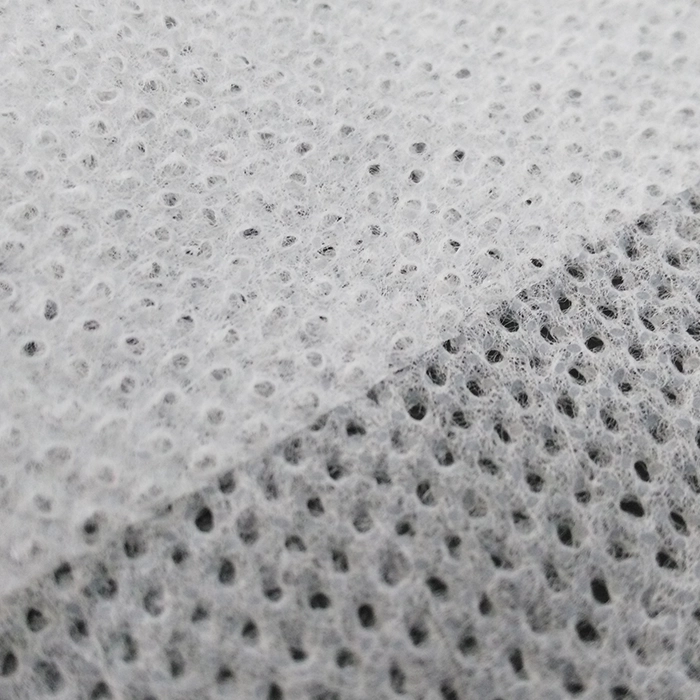 Non Woven Spunbond Polypropylene On Sales, Perforated Hydrophilic Non Woven Fabric For Sanitary Napkin HL-07D, China PP Spunbond Vendor
