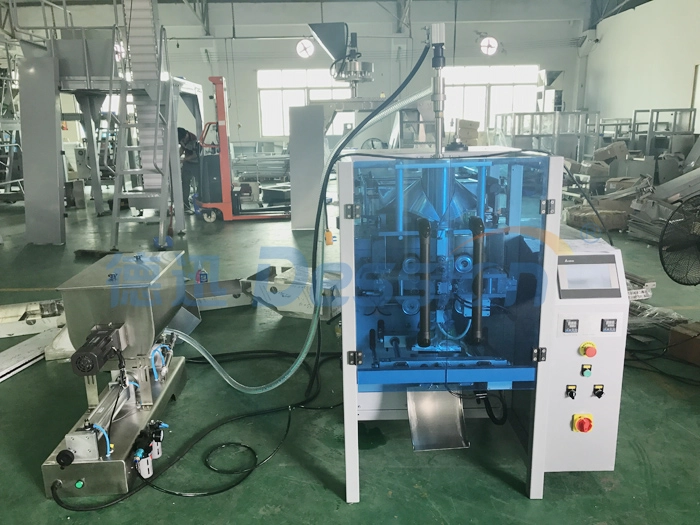 China Automatische vullende Shea Butter Margarine-verpakkingsmachine fabrikant