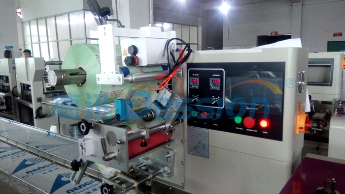 China Automatische Pillow Stype Soap Bar-verpakkingsmachine fabrikant