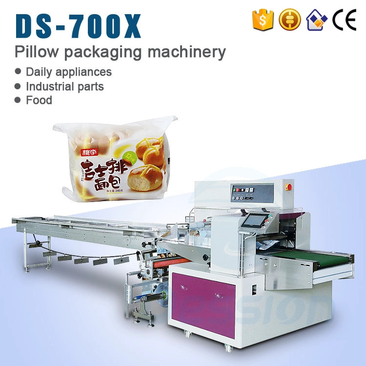 Bread horizontal packaging machine