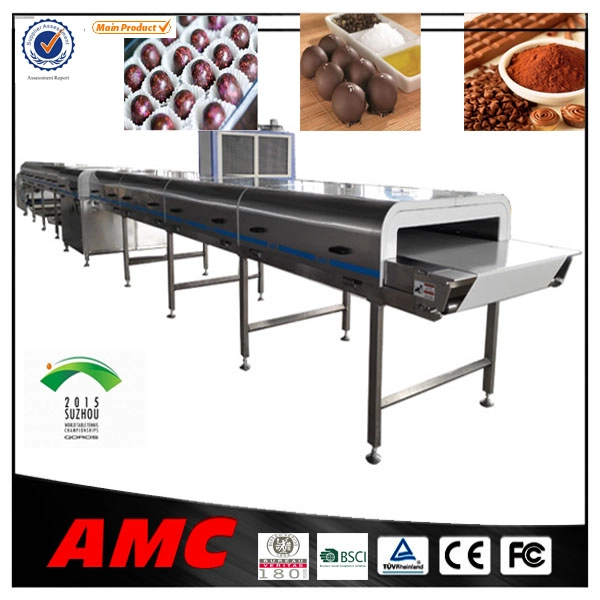 porcelana Buen precio con acero inoxidable túnel de enfriamiento del chocolate fabricante