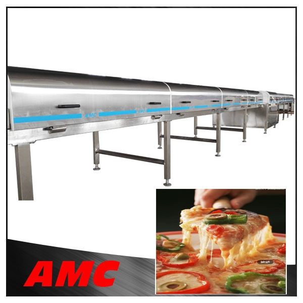 porcelana Acero inoxidable pizza enfriamiento túnel / pizza túnel de congelación fabricante