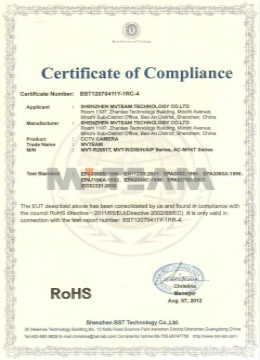 ROHS CCTV CAMERA