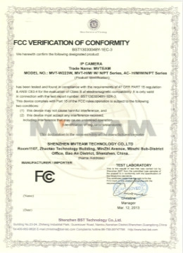 FCC CCTV Camera