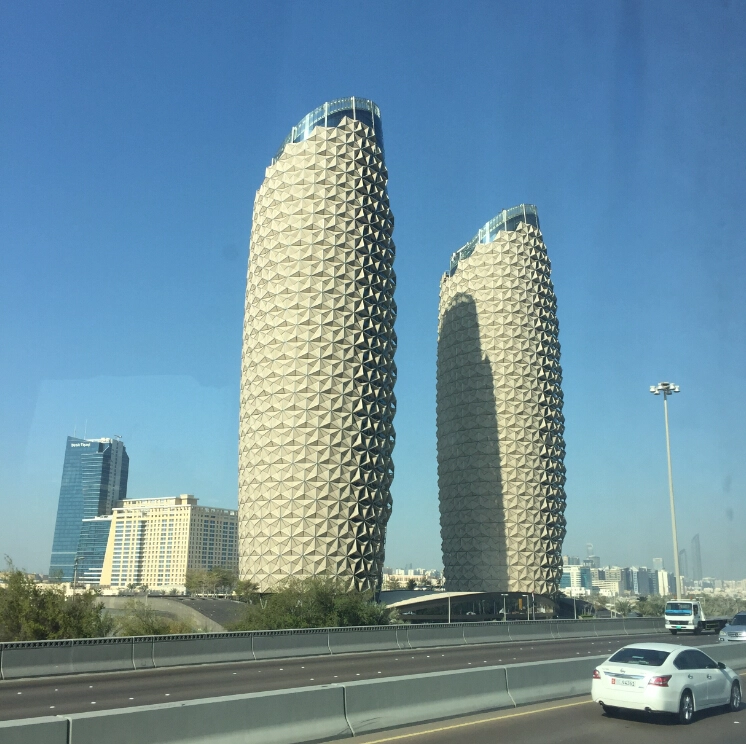 Amazing building at Abu Dhabi