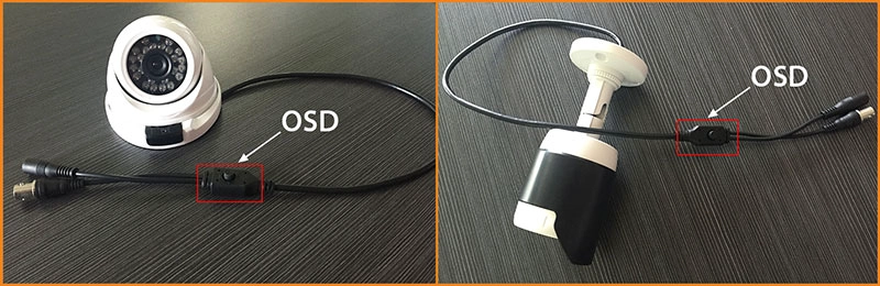 What is the OSD menu stand for on CCTV ?