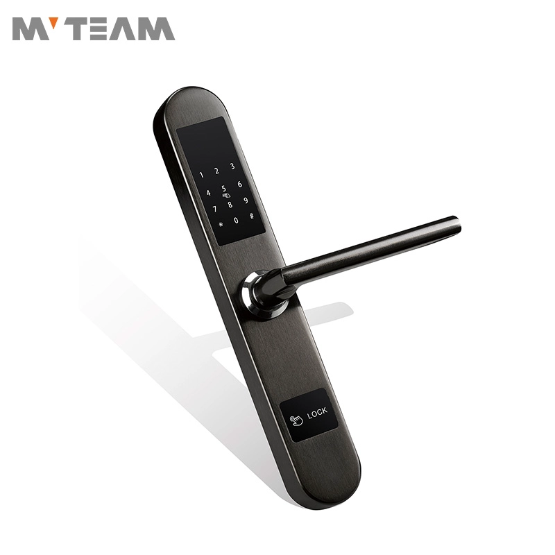 Code Door Lock 304 Stainless Steel House Door Lock Support Password Card Mechanical Key Unlock