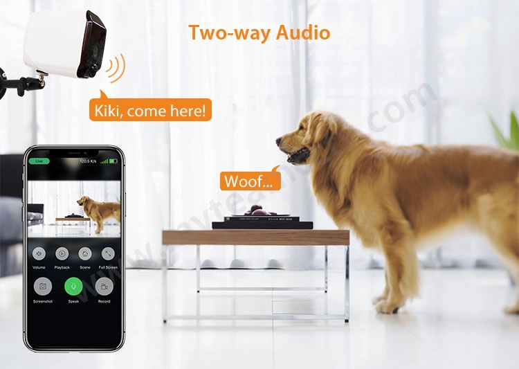 Wireless Mini Battery WiFi Camera Outdoor Waterproof Smart IP Security Camera For Home, Office, Pets, Villa
