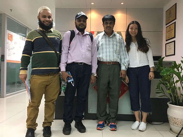 Share MVTEAM Customers Visiting Photos in The First Half Year of 2017