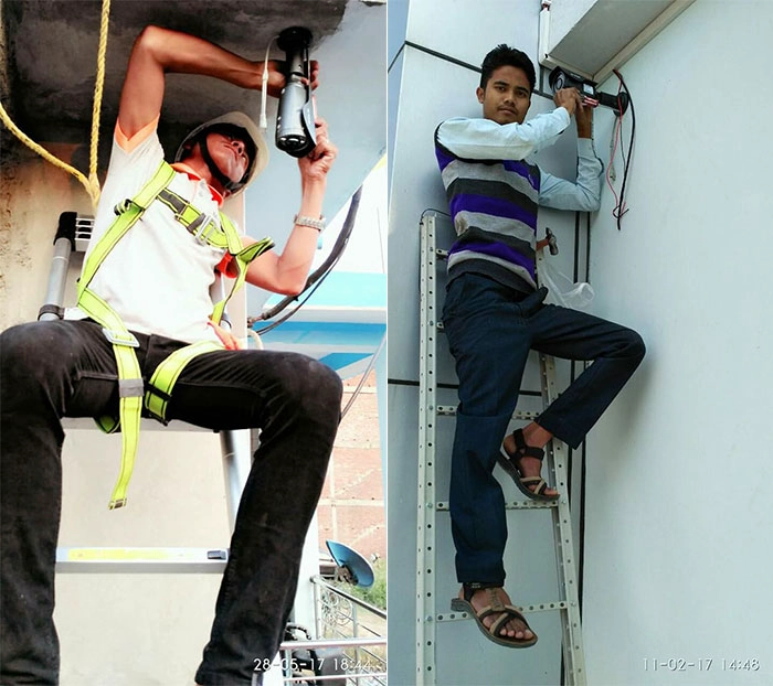 Excellent CCTV Installation Jobs Done by MVTEAM Partner in Nepal
