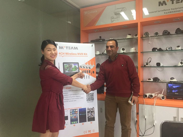 Share MVTEAM Customers Visiting Photos in The First Half Year of 2017