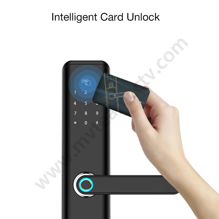 New Design Touchless APP WiFi Bluetooth Control Smart Lock For Door Fingerprint Home Apartment Locks With Tuya Or TTLock APP