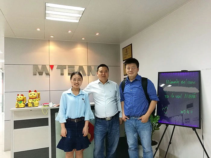 Share MVTEAM Customers Visiting Photos in The First Half Year of 2017