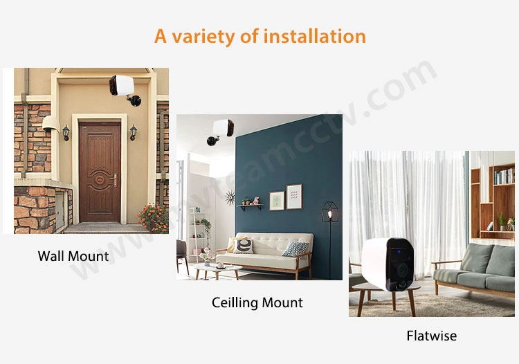 Wireless Mini Battery WiFi Camera Outdoor Waterproof Smart IP Security Camera For Home, Office, Pets, Villa