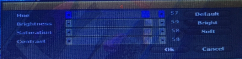 How to adjust the image color for wifi cameras ?