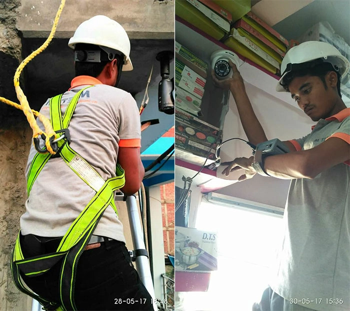 Excellent CCTV Installation Jobs Done by MVTEAM Partner in Nepal