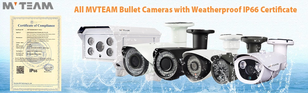 What does IP66 mean for cameras ?