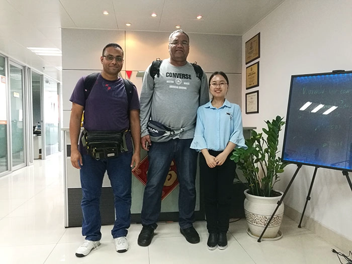 Share MVTEAM Customers Visiting Photos in The First Half Year of 2017